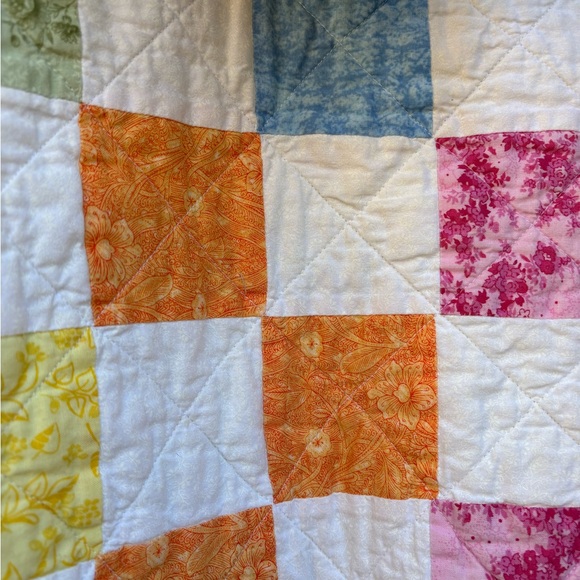 Upcycled Valentine Gray Hoodie with Blue Heart Patch - Picture 3 of 7